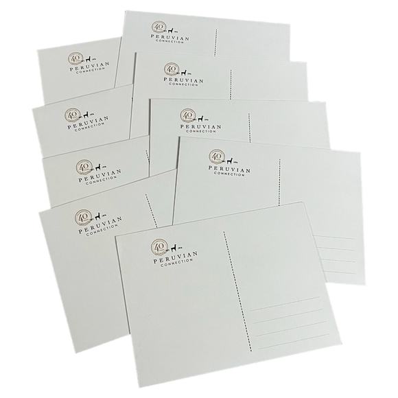 Peruvian Connection Celebrating 40 Years Postcards 9-Count - Picture 2 of 3